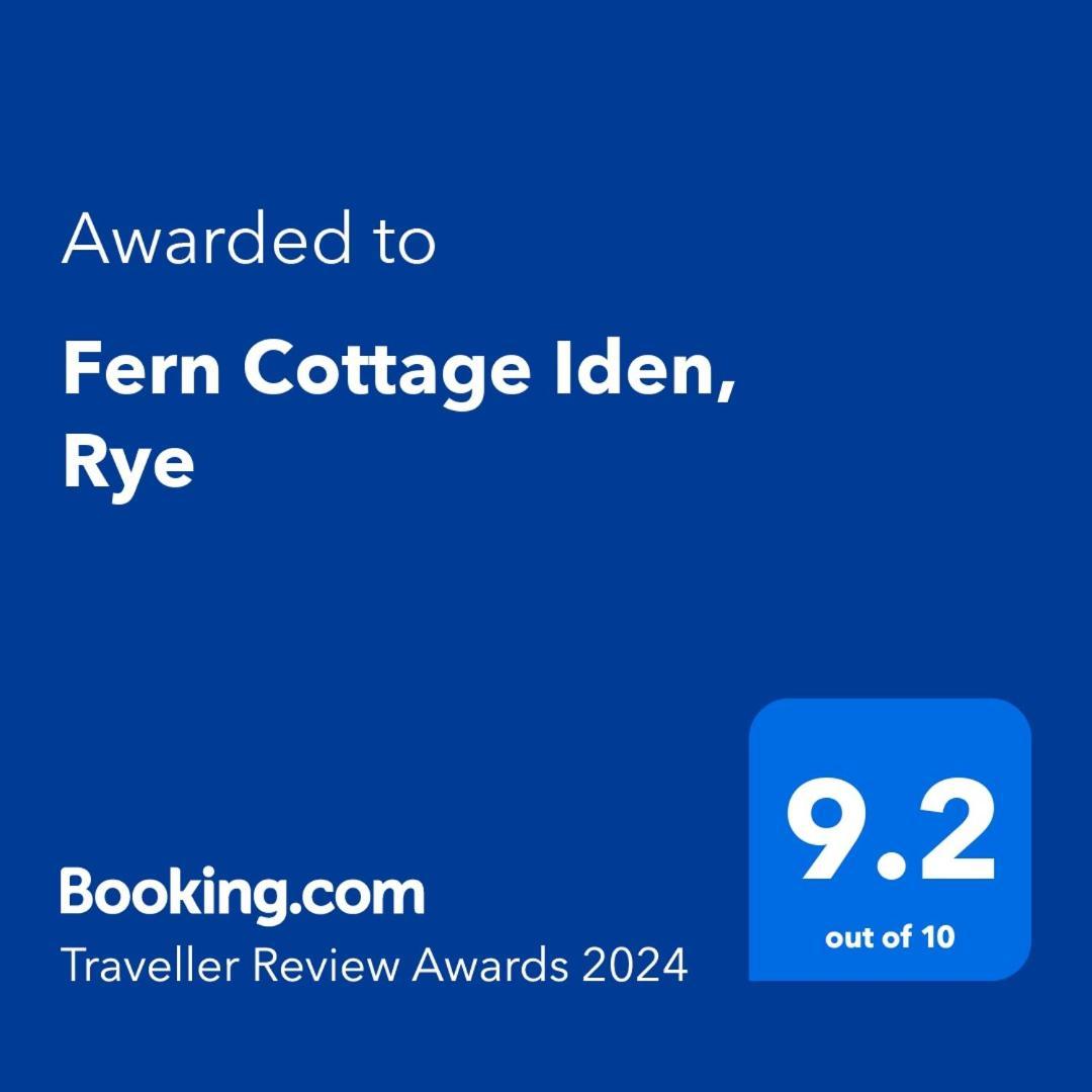 Fern Cottage Iden, Rye Exterior foto